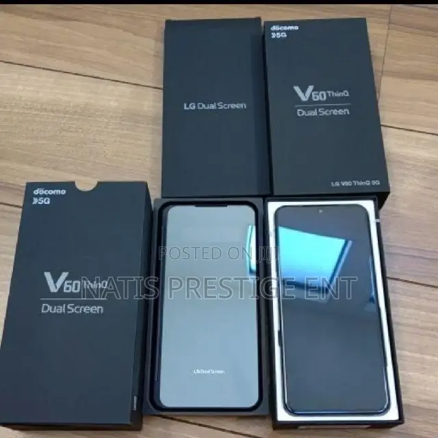 New LG V60 ThinQ 5G UW 128 GB Black