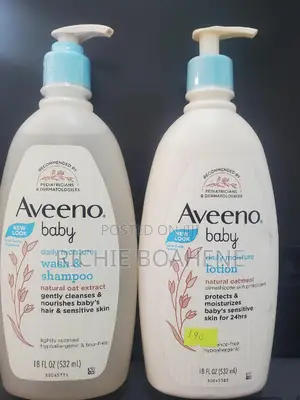 Aveeno Baby Lotion and Wash