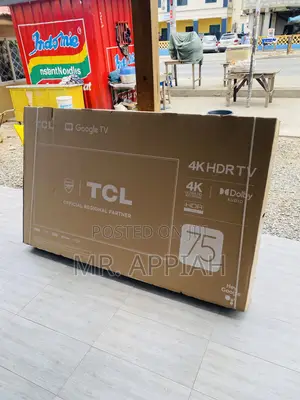 TCL Led 75p635 Uhd Smart Android Television(Black).