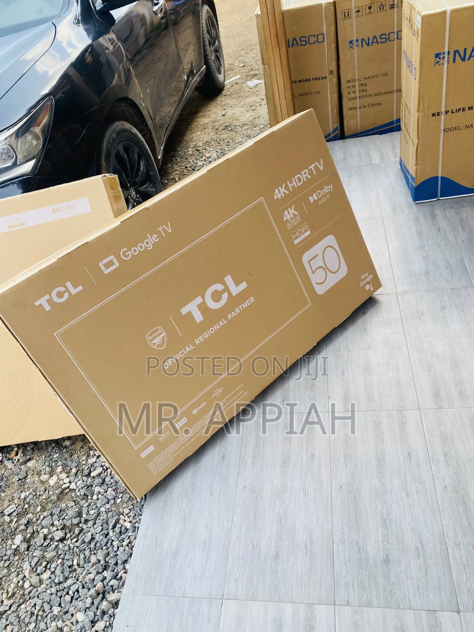 TCL Qled 50C645 Smart Android Television(Black).