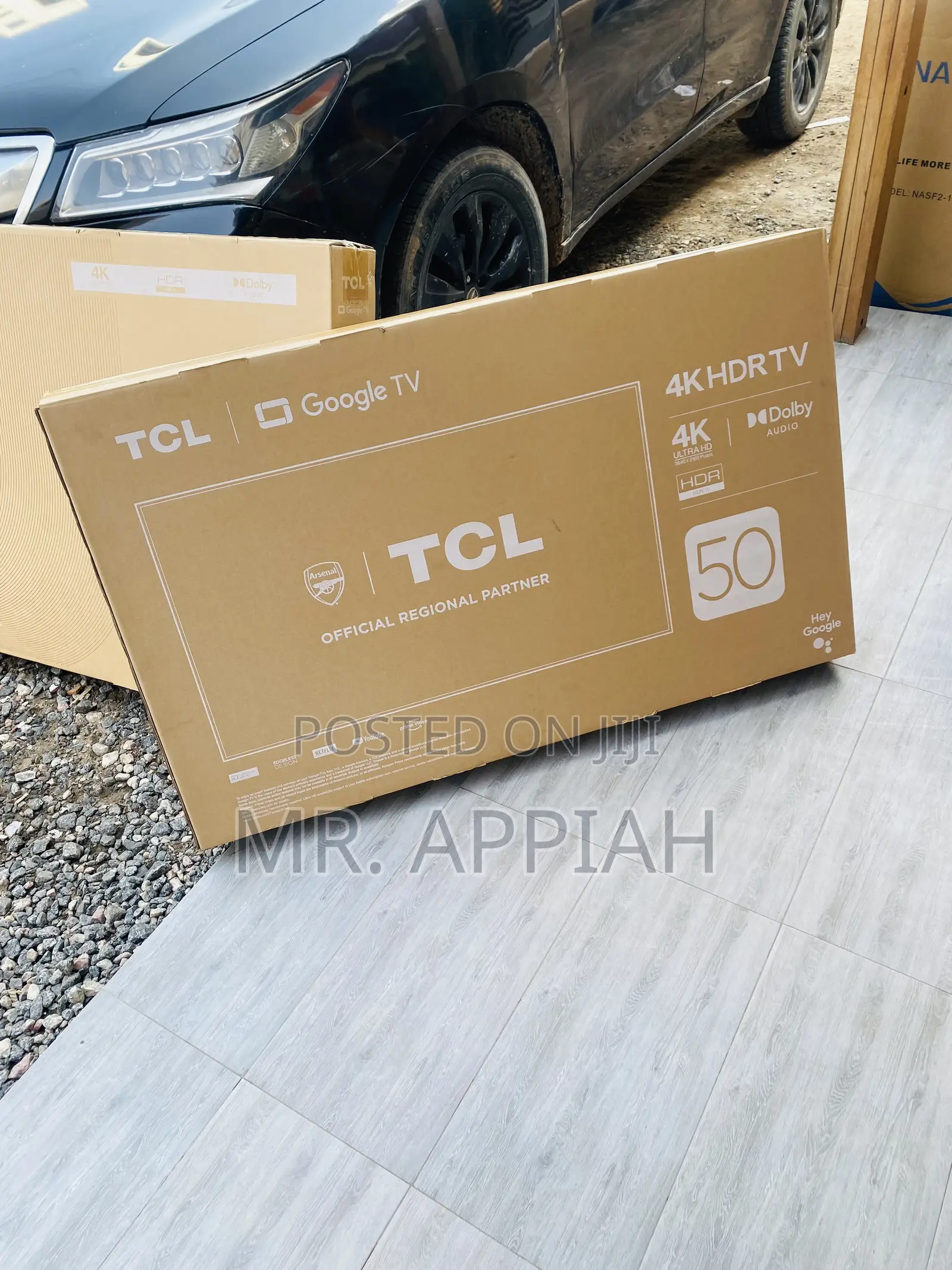 TCL Qled 50C645 Smart Android Television(Black).