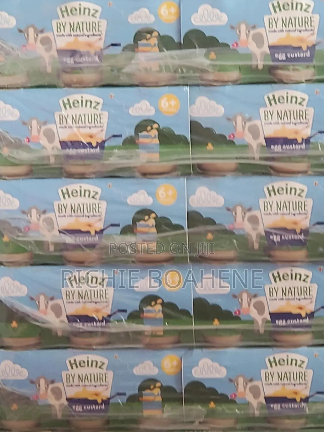 Heinz Porridge, Egg Custard Set