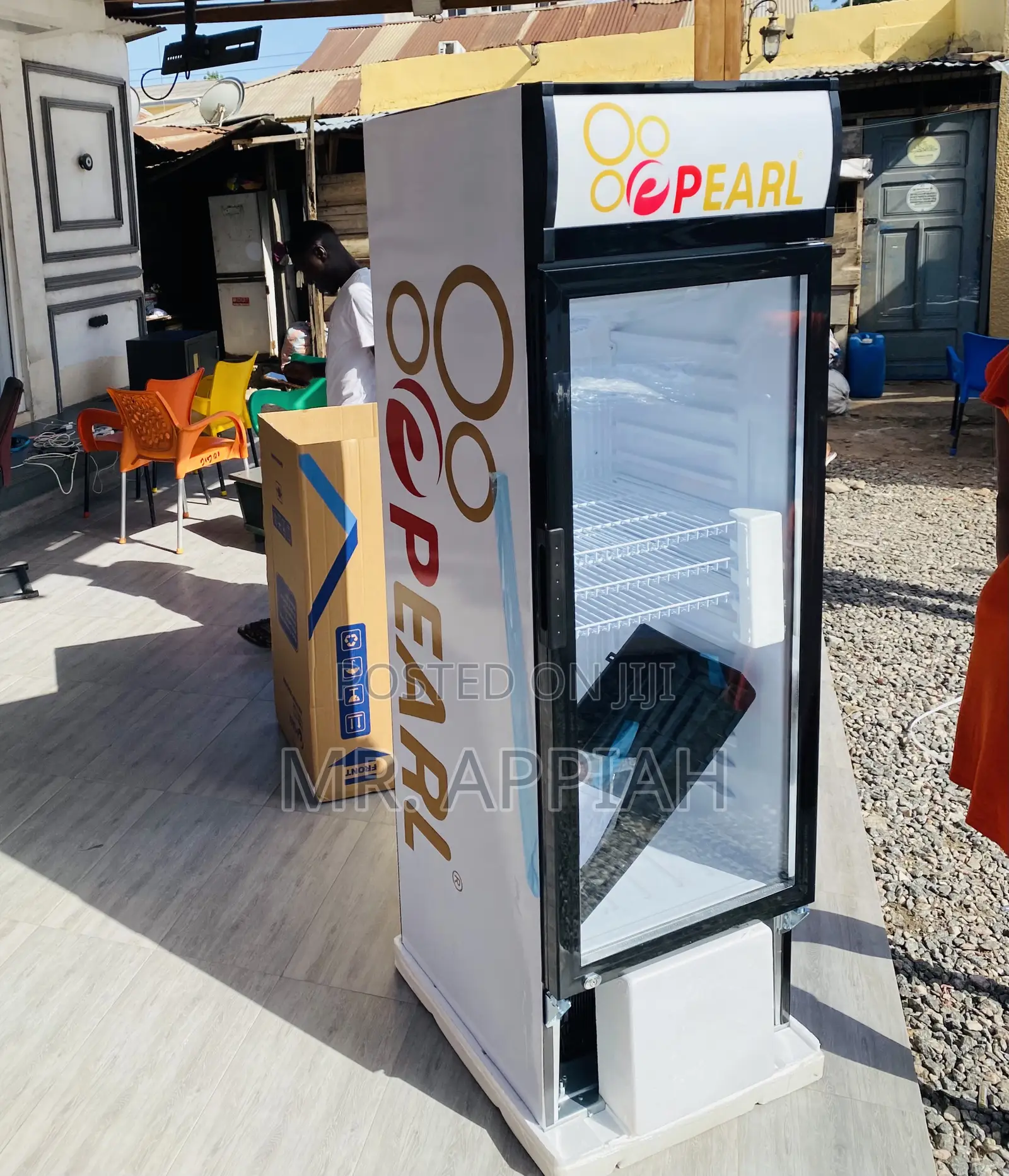 Pearl PVC 316-2b Single Door Electric Refrigerator(White).