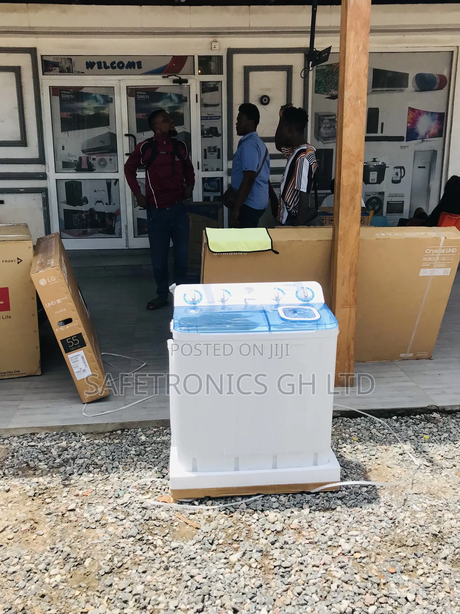 Electric Topload Semiautomatic Nasco 7kg Washingmachine