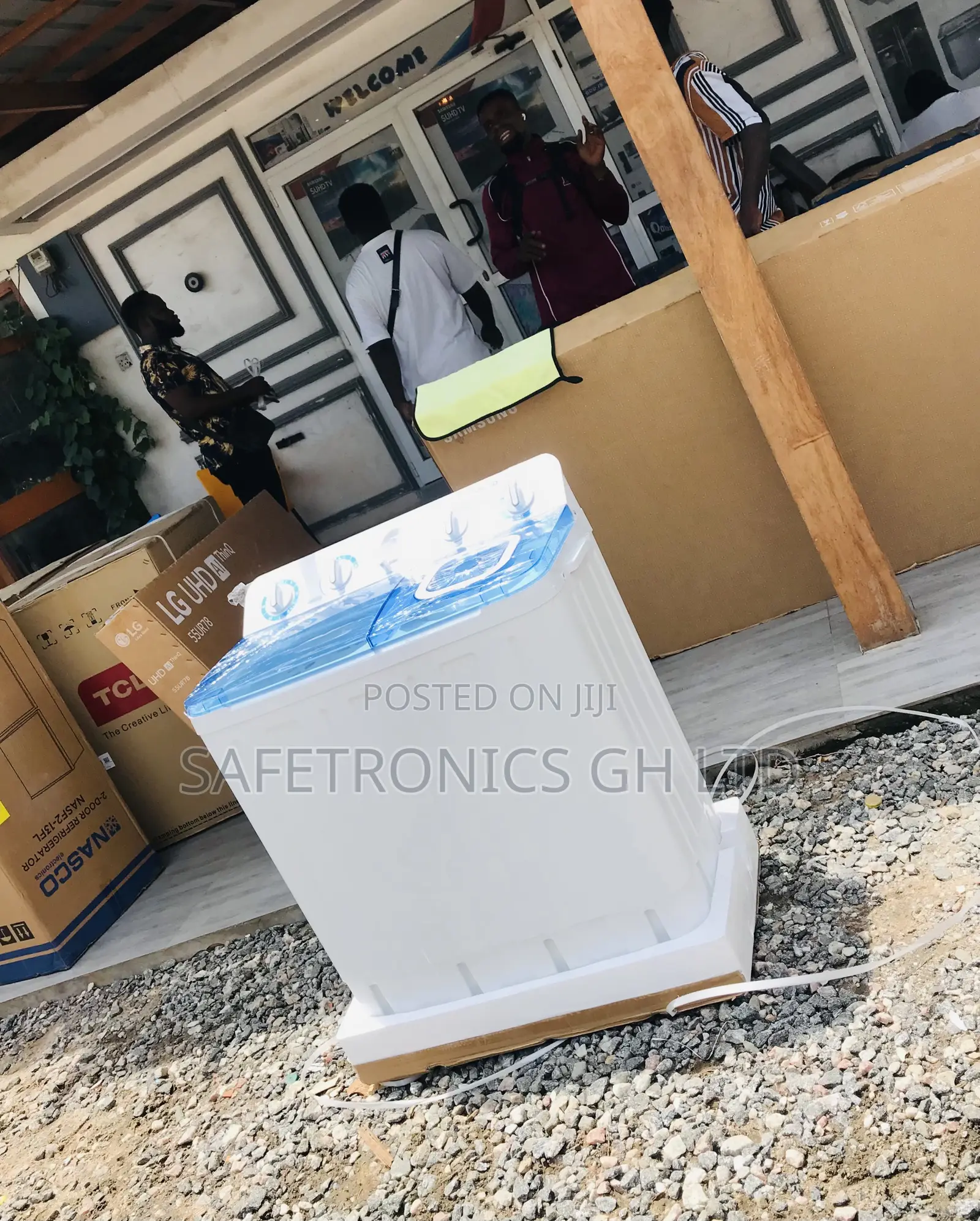 Semiautomatic Topload Nasco 7kg Essential Washingmachine