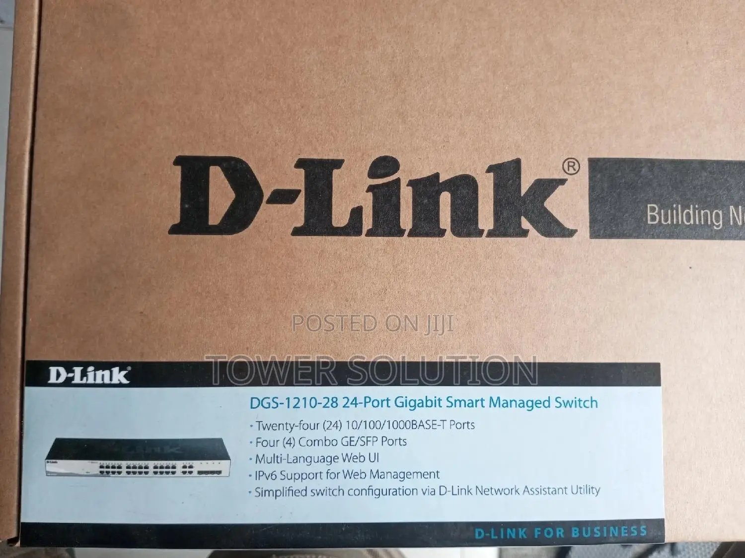Dlink 24port Gigabit Smart Managed Switch DGS 1210-28