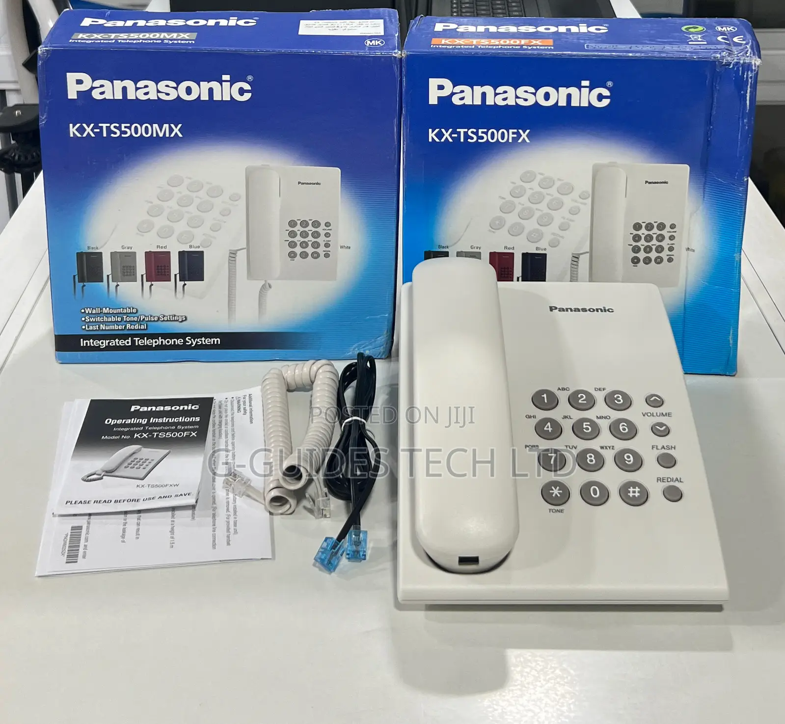 Panasonic Kx-ts500 Telephone, Panasonic Analog Telephone