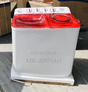 Semi-Automatic 11kg Nasco Washing Machine + Spin/Dry