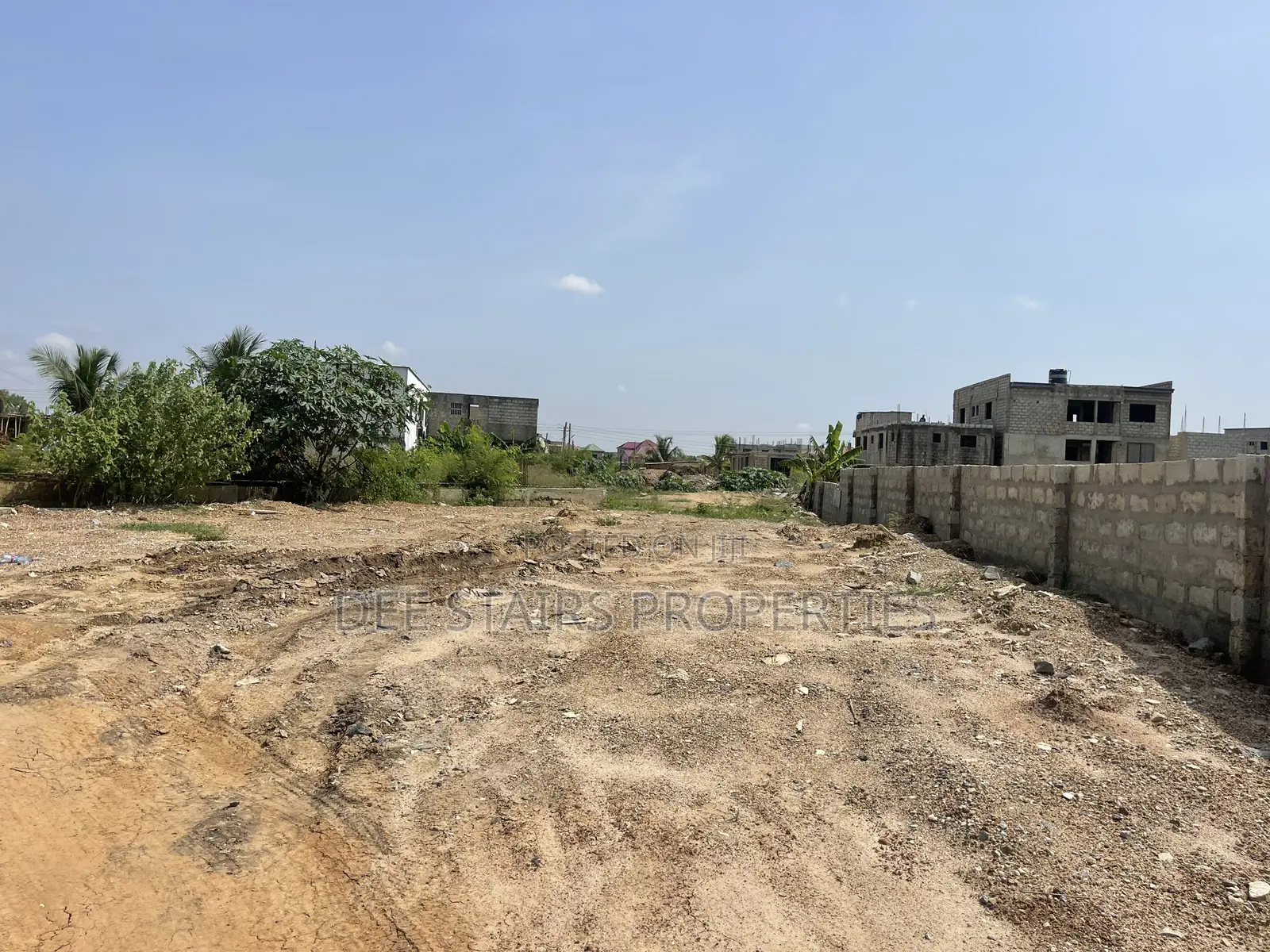 Half Plot of Land for Sale at Teshie Raster Bushroad