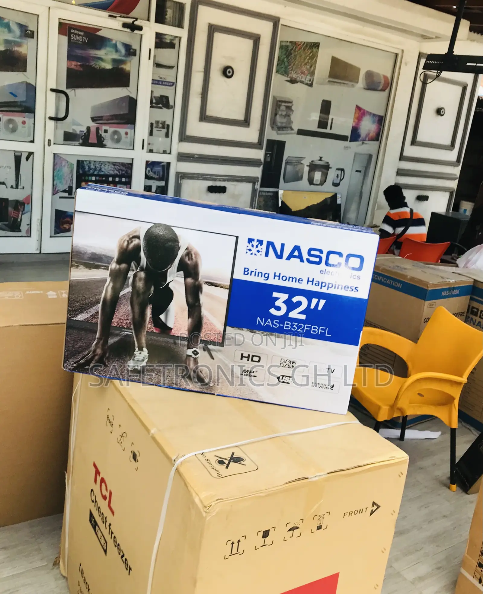Smart 32 Inches Glossy Led Electric Full HD Nasco Tv