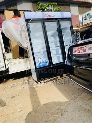 Affordable Pearl PVC-150 Three Door Electric Display Fridge