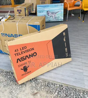Quality 42 Inch Asano Digital Satellite Smart Tv(Black).