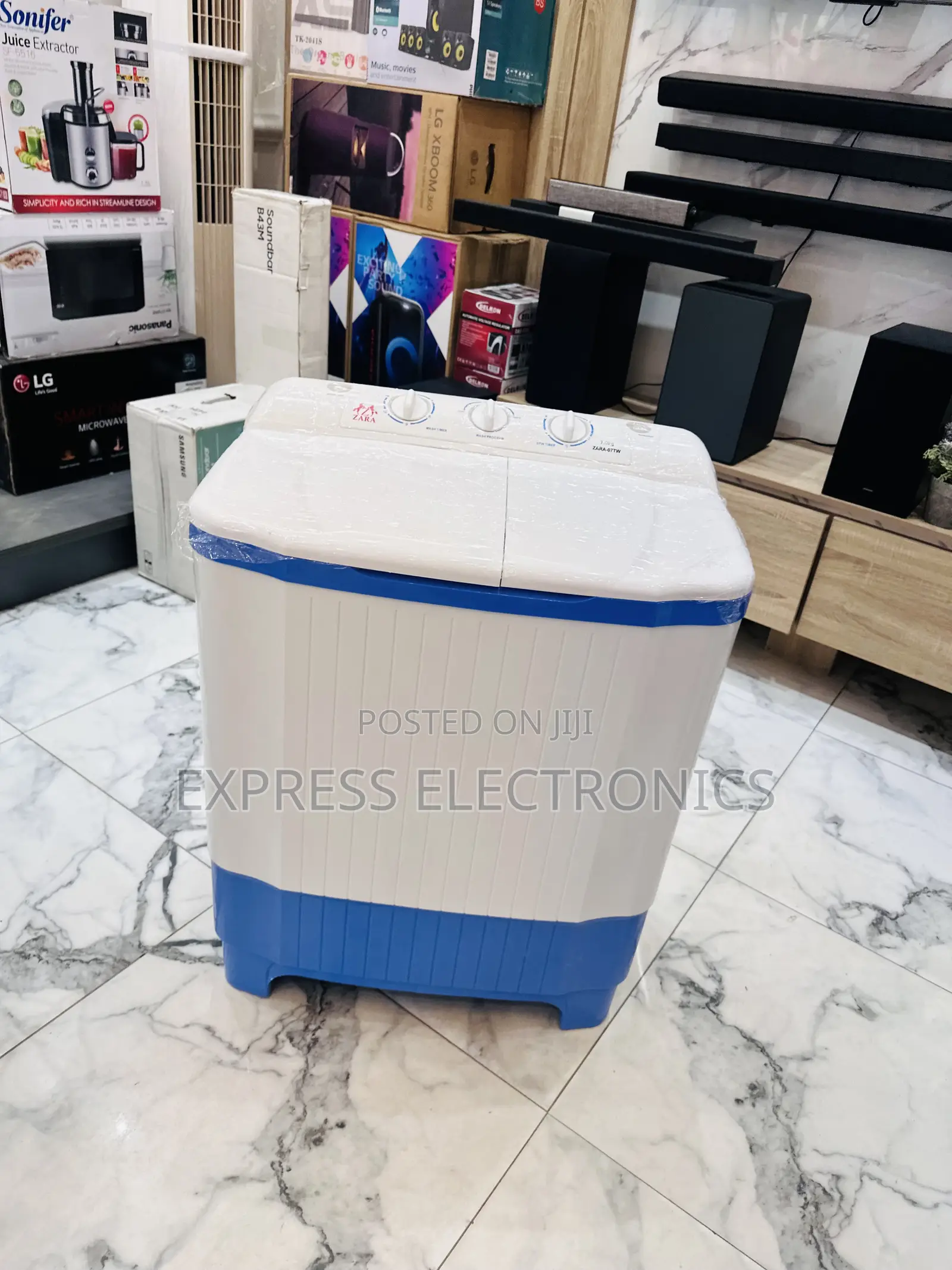 Washing Machine 7kg Topload Zara White WM 