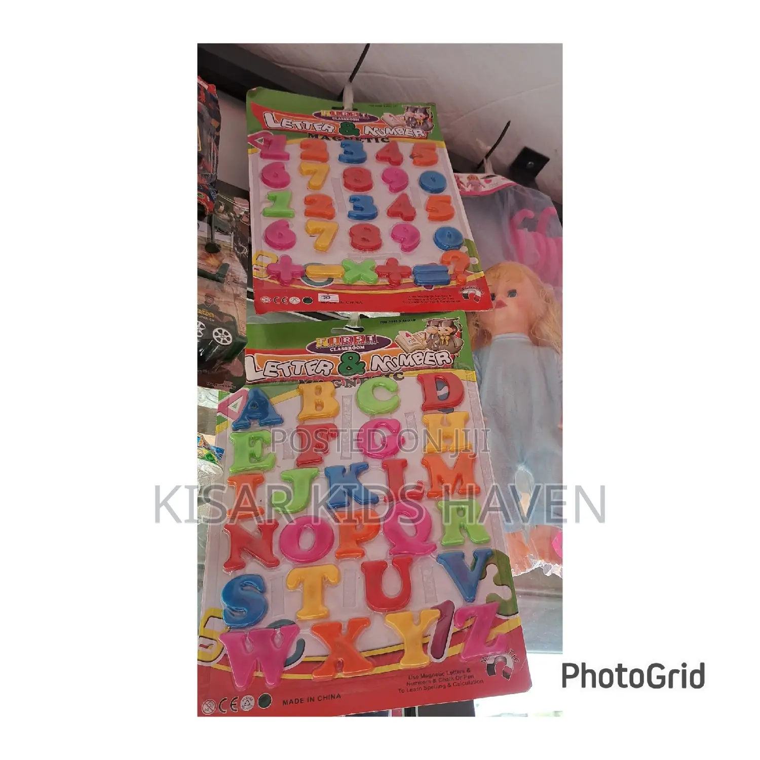 Kids Learning Material Numbers and Alphabet