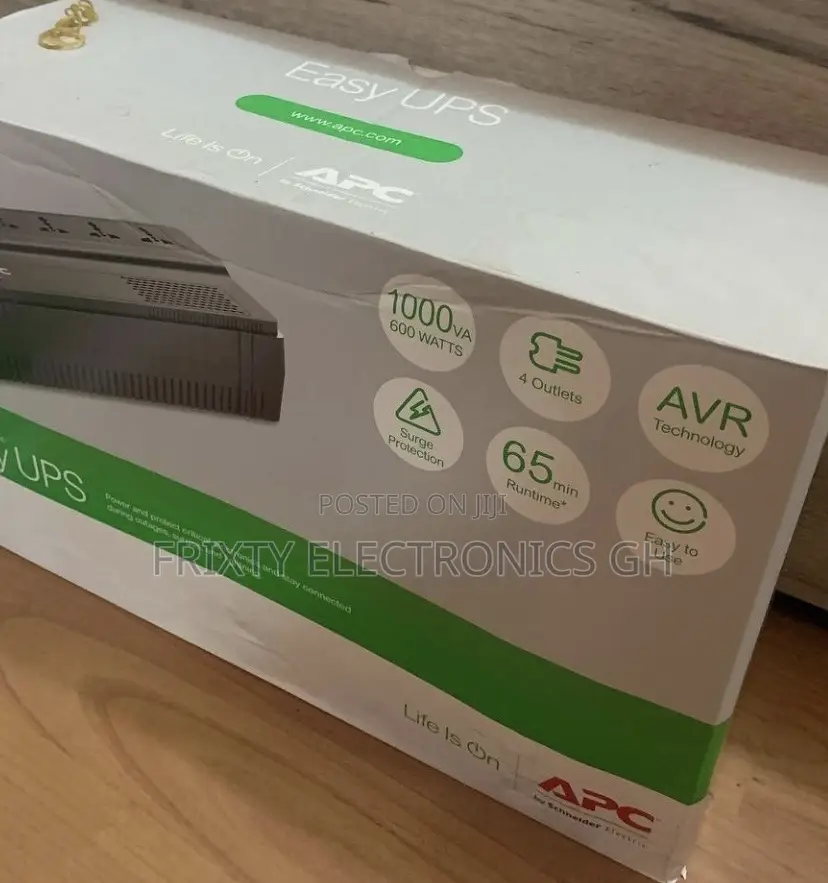 Perfect APC UPS 1000va 600watt Easy UPS 65min Runtime in Accra ...