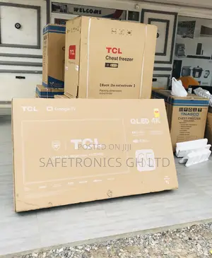 Qled Black 65 Inches UHD Glossy TCL Smart Tv