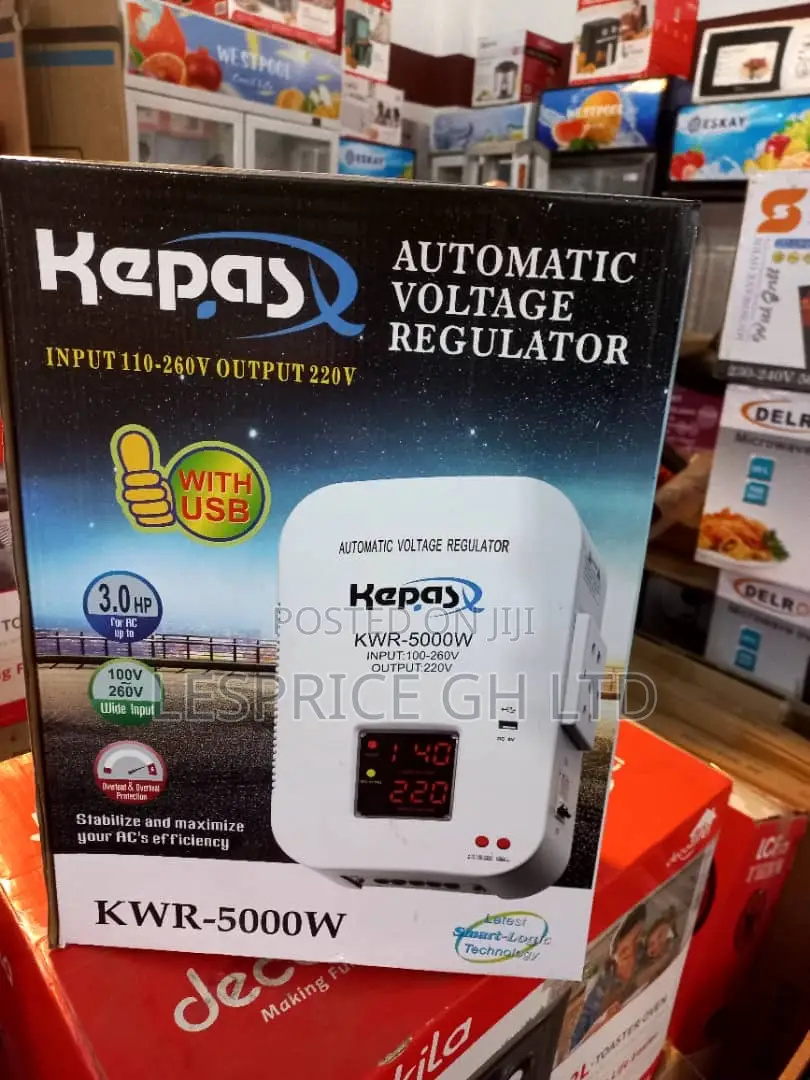 Unique//Kepas 5000VA Stabilizer