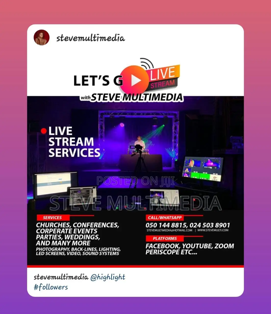 Livestreaming Service