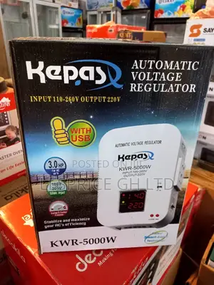 Quality Assured ~Kepas 5000VA Stabilizer