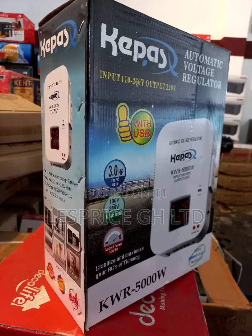 Automatic//Kepas 5000VA Stabilizer