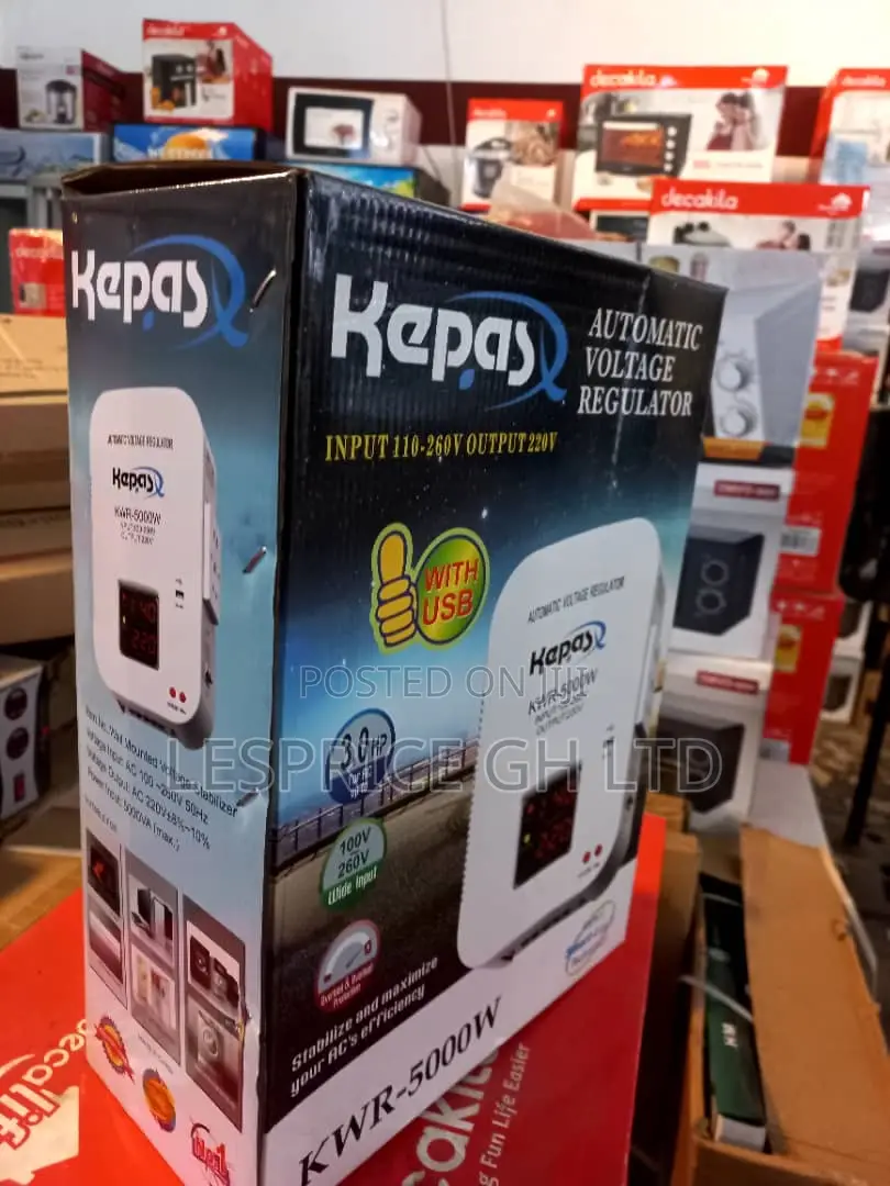 Exclusive//Kepas 5000VA Stabilizer