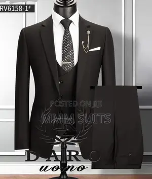 Quality 3-Piece Official Men Suit From Turkey for Offices