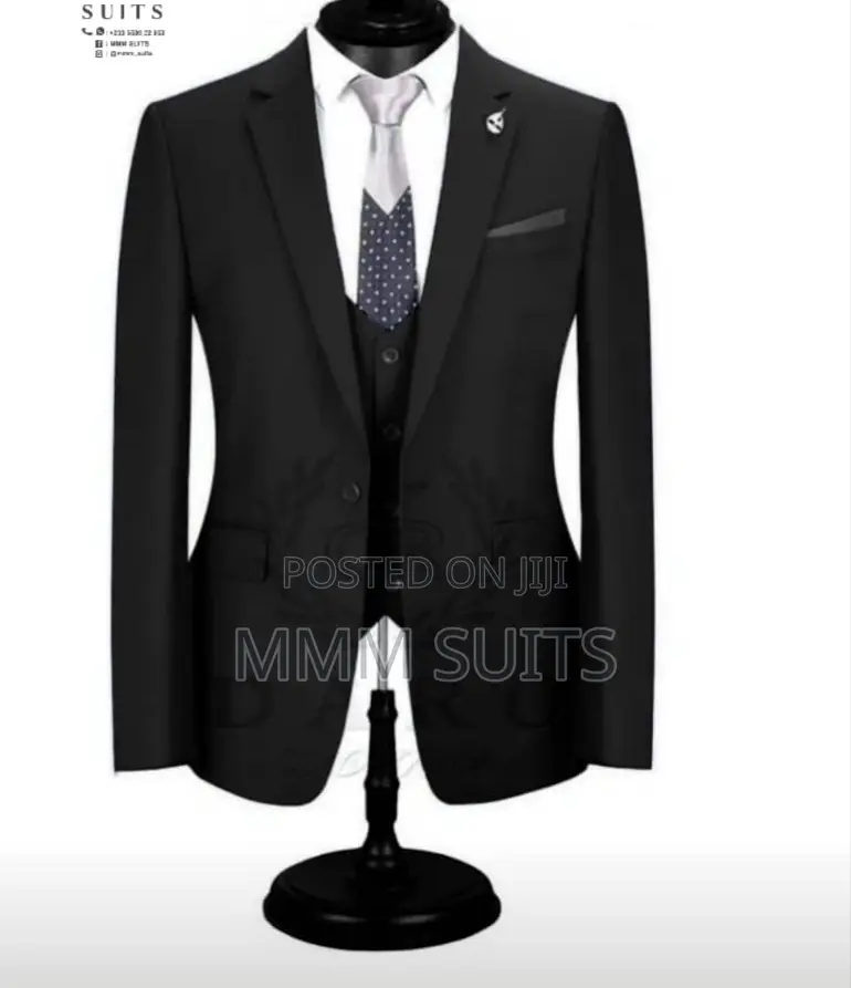 Quality 3-Piece Official Men Suit From Turkey for Offices