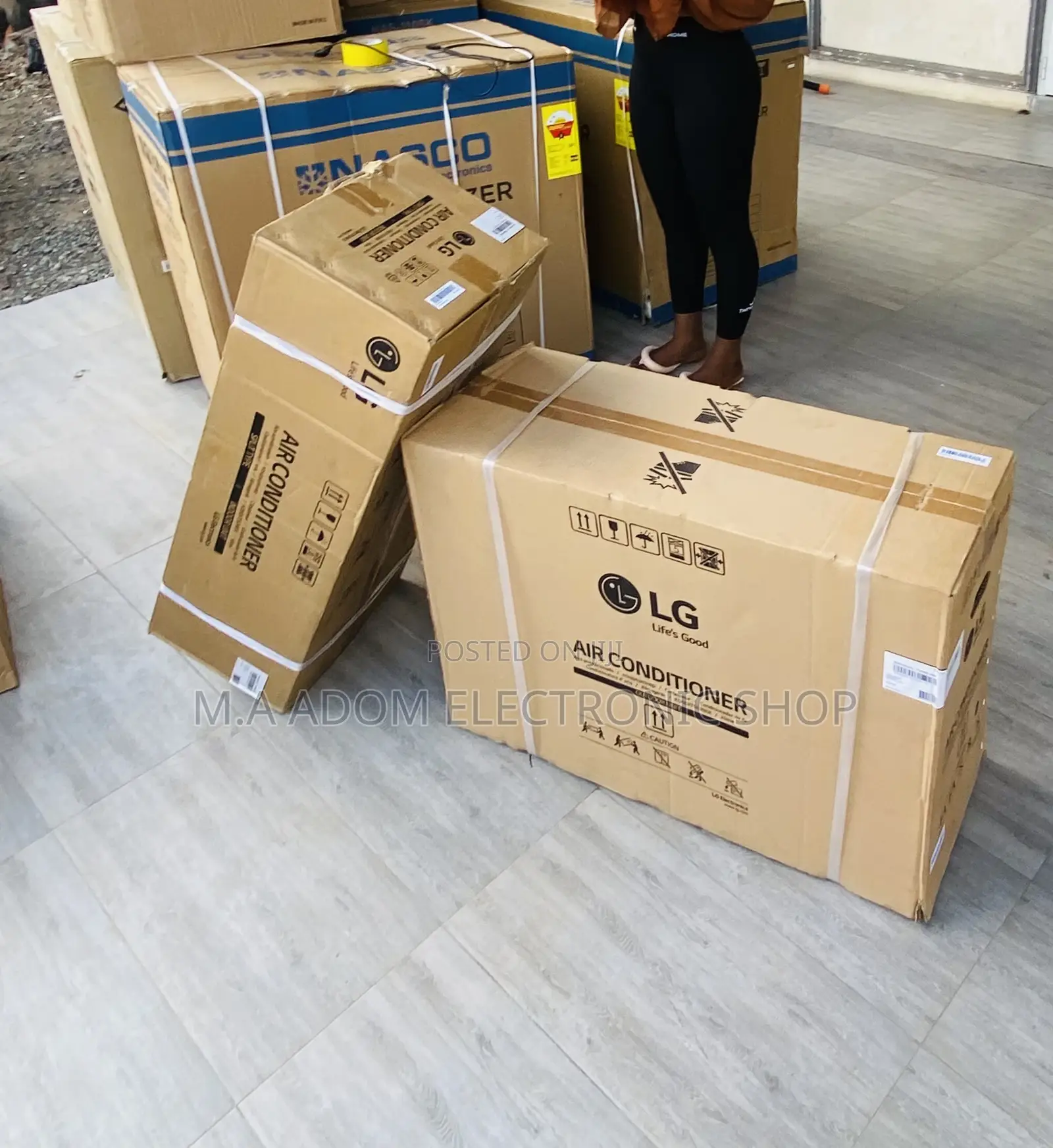 Energy Saving LG 2.0hp R410 Split Type Air Conditioner.