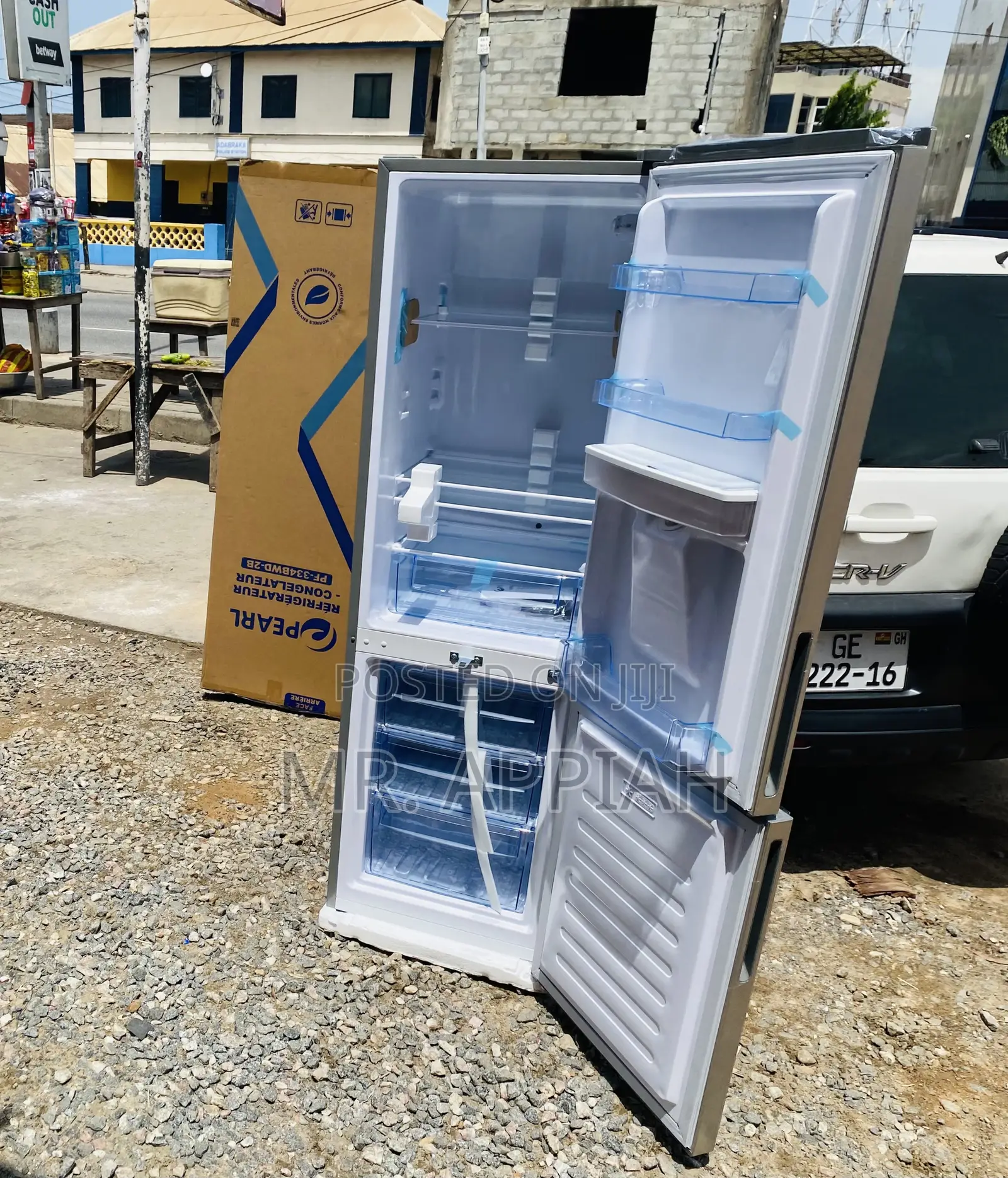 Reliable Pearl Double Door Electric Fridge Pf-334bwd-2b.