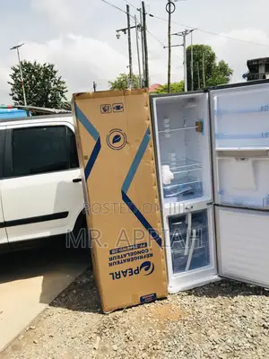Fresh in Box Pearl Pf-334bwd-2b Double Door Refrigerator.