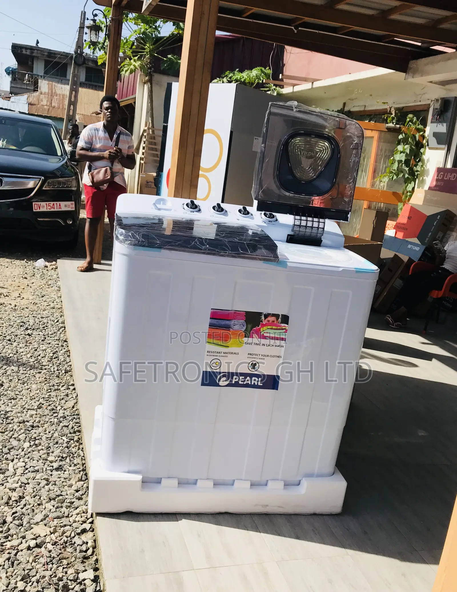 Twintub Pearl Semiautomatic Topload 15kg Washingmachine
