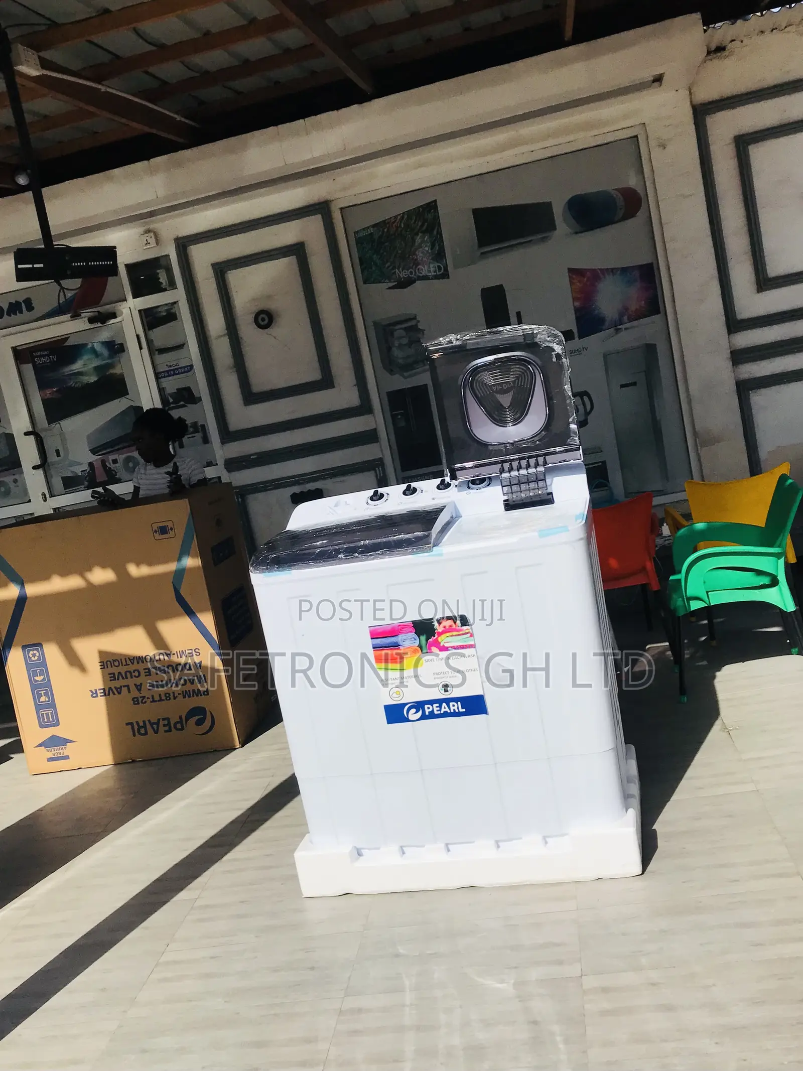 Semiautomatic Topload Pearl 18kg Washingmachine