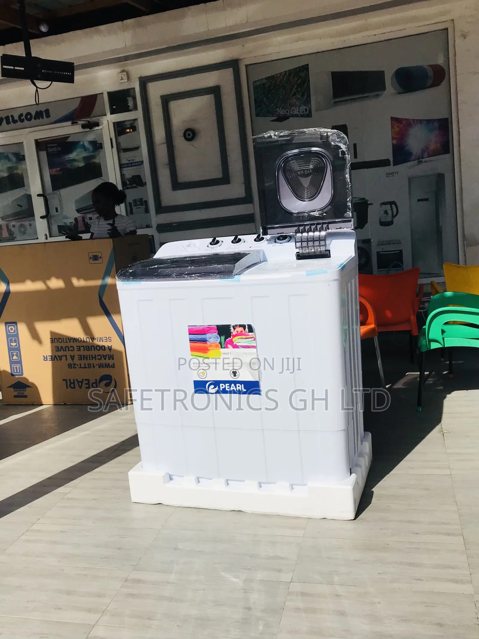 Durable Pearl 15kg Topload Semiautomatic Washingmachine