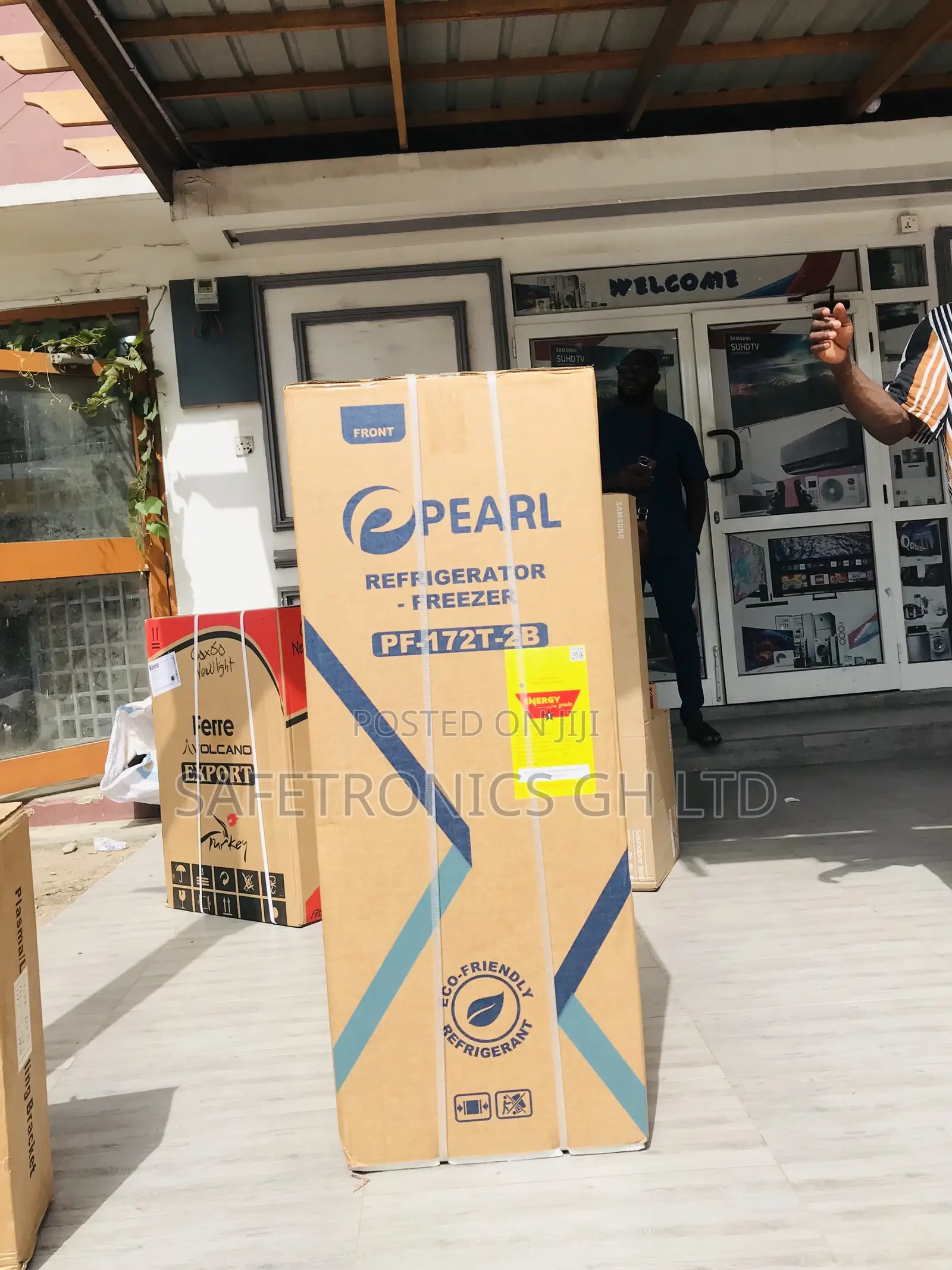 Sealed Pearl Topfreezer Doubedoor PF-17T Fridge
