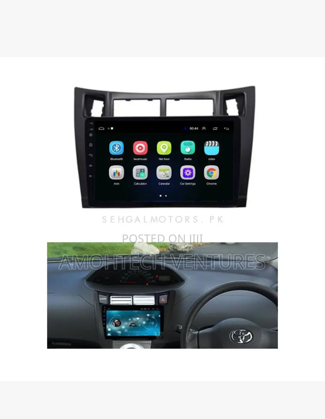 Toyota Vitz Android Auto