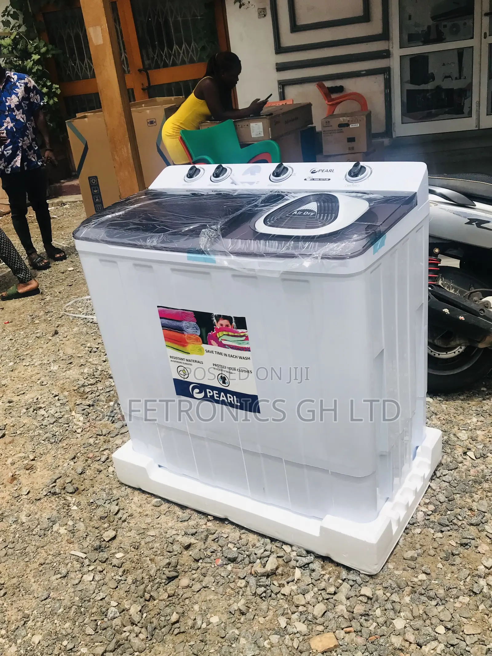 Affordable Semiautomatic Topload 15kg Pearl Washingmachine