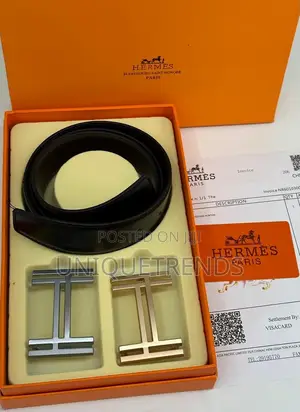 Double Buckle Leather Belts