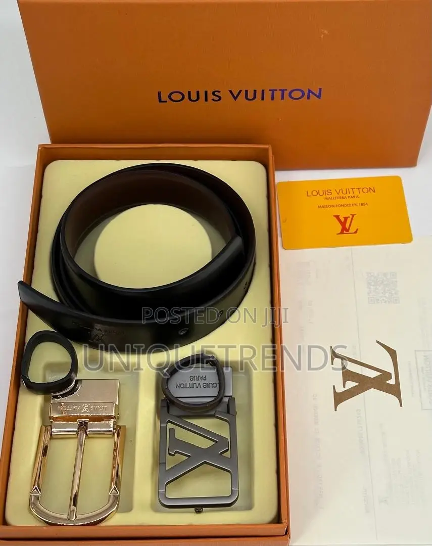 Double Buckle Leather Belts