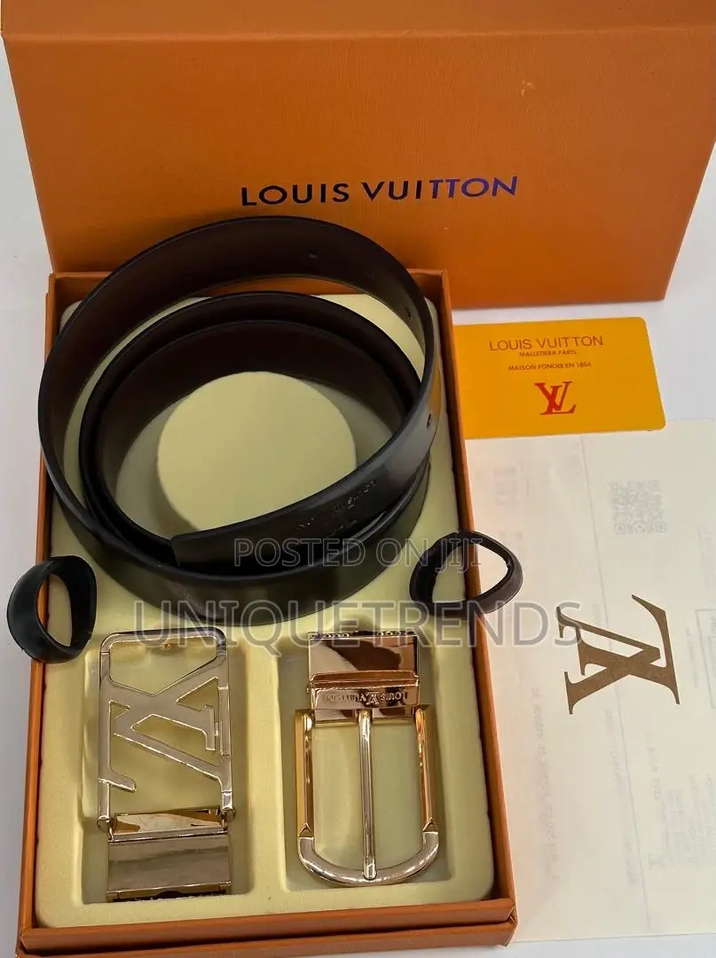 Double Buckle Leather Belts