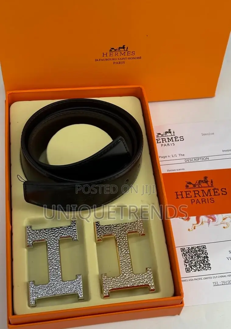 Double Buckle Leather Belts