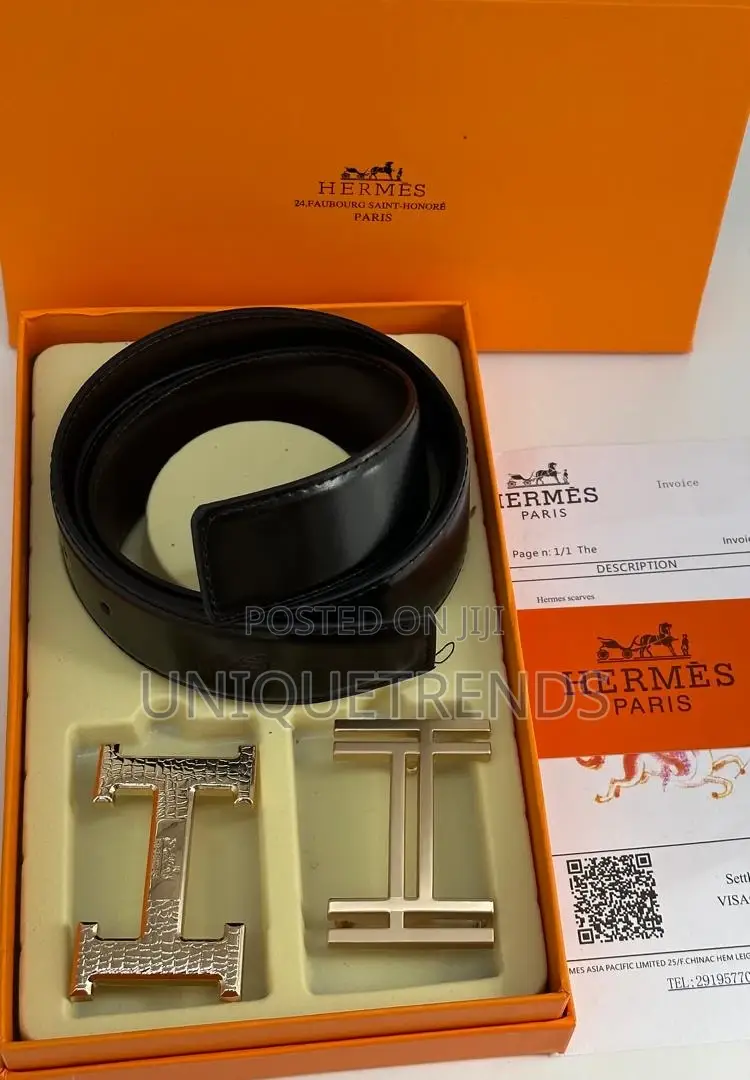 Double Buckle Leather Belts