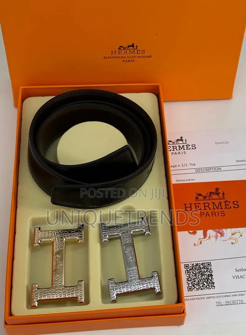 Double Buckle Leather Belts