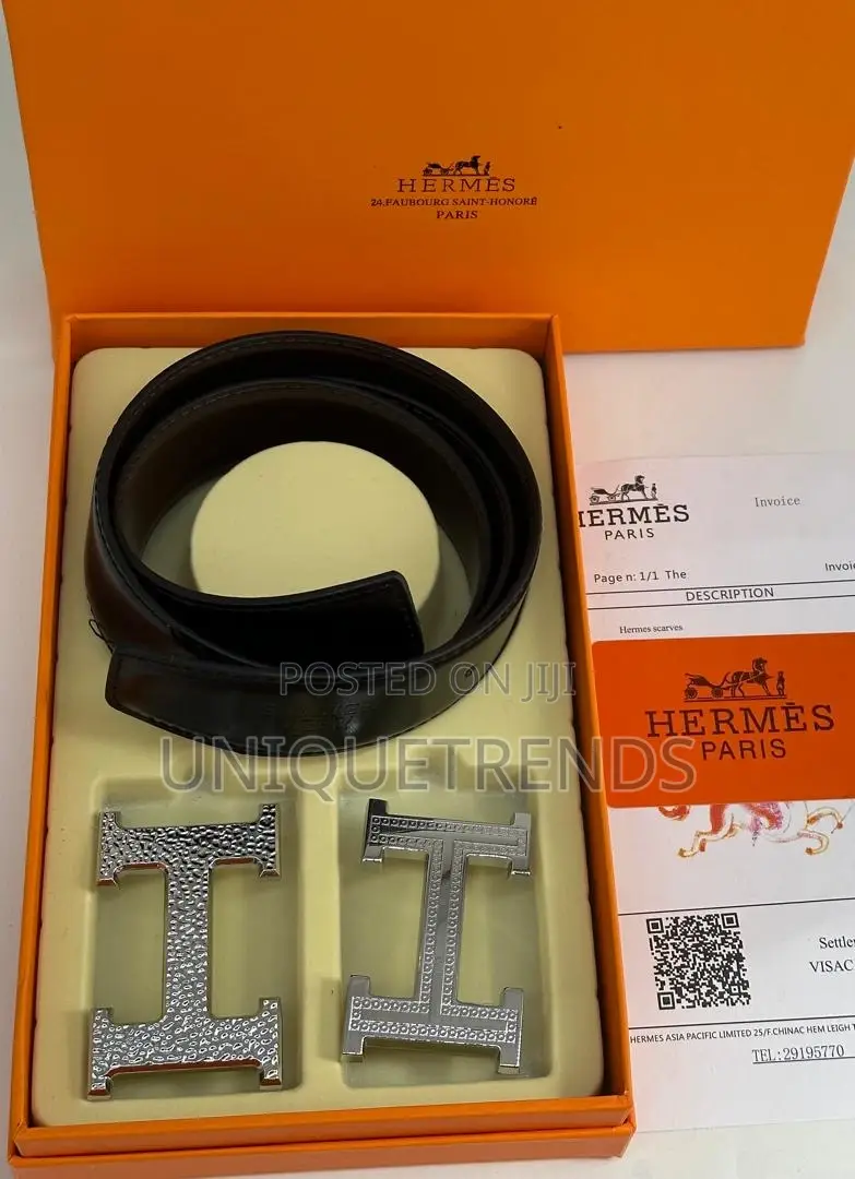 Double Buckle Leather Belts