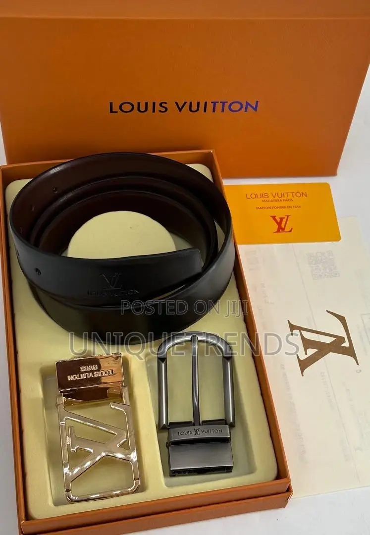 Double Buckle Leather Belts