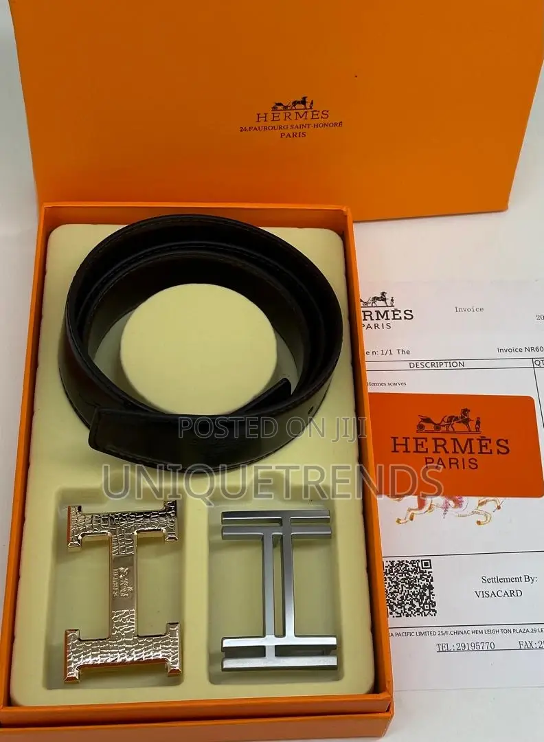 Double Buckle Leather Belts