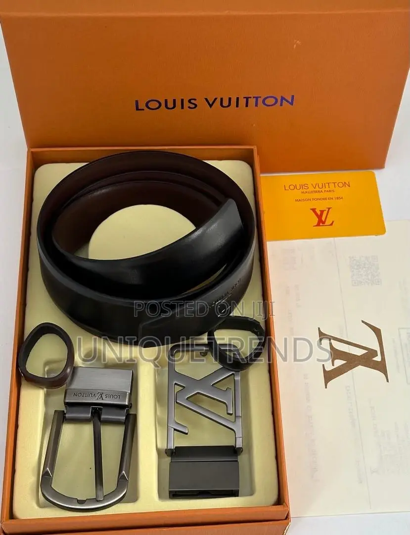 Double Buckle Leather Belts