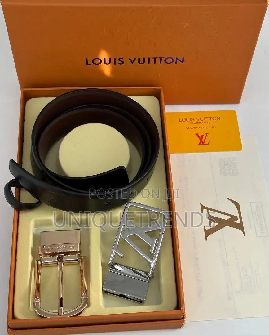 Double Buckle Leather Belts