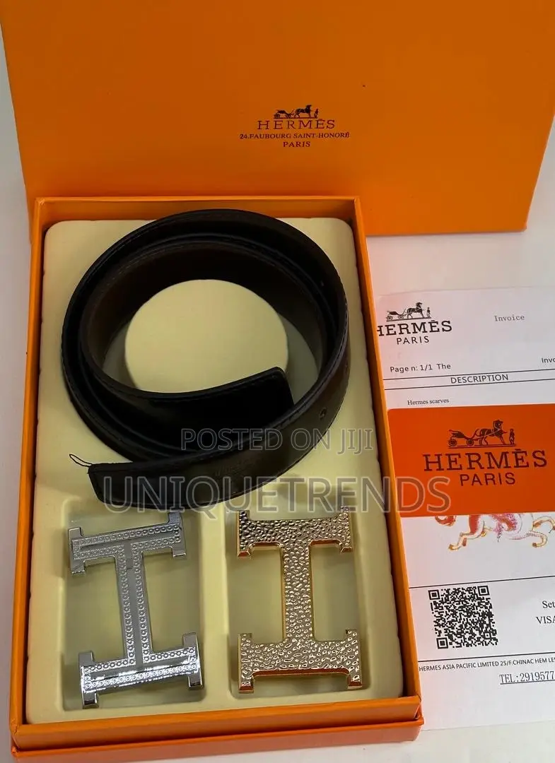 Double Buckle Leather Belts