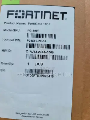 Brand New Fortinet Fortigate-100f Firewall