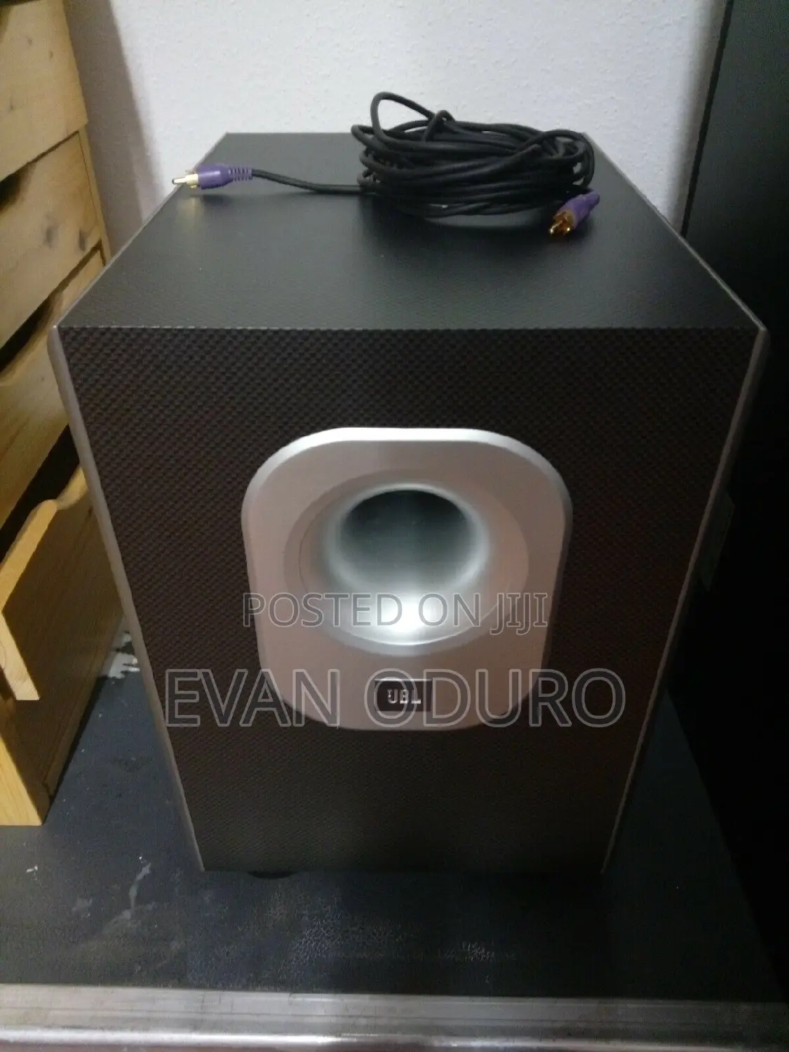 Powerful JBL Active Woofer With 4 Surround Speakers Deep Bas